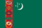 Flag of Turkmenistan